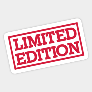 limited edition Sticker